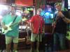 Jimmy & Kenny of Salt Water Cowboys were joined by Jack for a song at Johnny’s Jam.